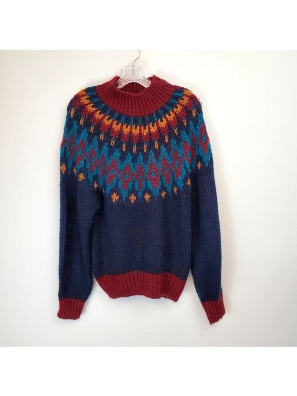 Vintage IVY handknit chunky knit oversized sweater